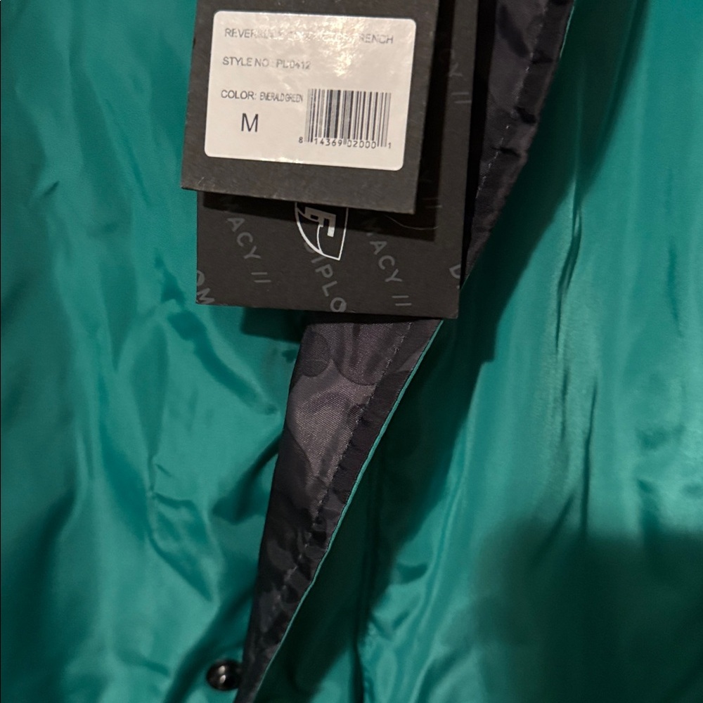 Diplomacy Reversible Trench Coat - Picture 4 of 6